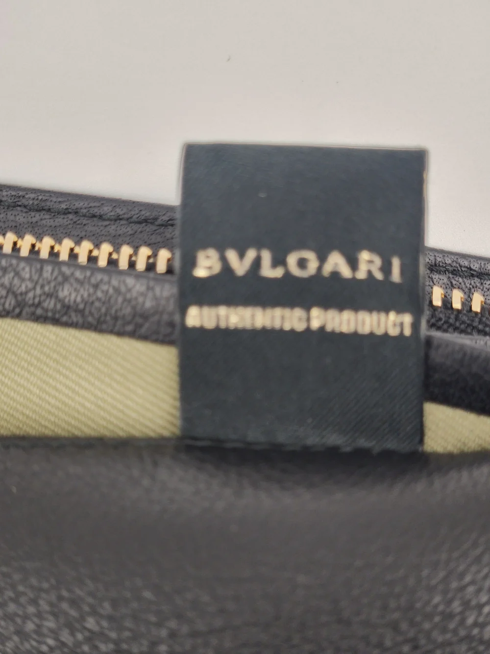 BVLGARI Isabella Rossellini Black Leather Continental Wallet – Full Set